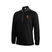 USC Trojan Men's Nike Black SC Interlock Therma-FIT Victory 1/2 Zip Top